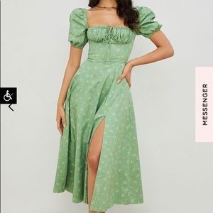 House of CB Tallulah dress - green
